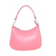 BORSA A SPALLA DONNA IN PELLE CON TRACOLLA - FC29832 - Colore:Rosa;