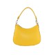 BORSA A SPALLA DONNA IN PELLE CON TRACOLLA - FC29832 - Colore:Giallo;