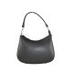 BORSA A SPALLA DONNA IN PELLE CON TRACOLLA - FC29832 - Colore:Nero;