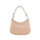 BORSA A SPALLA DONNA IN PELLE CON TRACOLLA - FC29832 - Colore:Taupe;