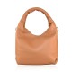 BORSA A SPALLA DONNA IN PELLE - AM29832 - Colore:Cuoio;