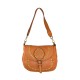 BORSA A SPALLA IN PELLE VINTAGE - SYA49854 - Colore:Cuoio;