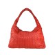 BORSA  DA SPALLA IN PELLE EFFETTO VINTAGE - BY55861 - Colore:Rosso;