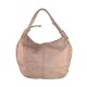 BORSA DONNA A SPALLA IN VERA PELLE VINTAGE - SM55861 - Colore:Cipria;