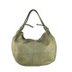 BORSA DONNA A SPALLA IN VERA PELLE VINTAGE - SM55861 - Colore:Verde;