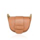 BORSA A TRACOLLA IN PELLE - XE16818 - Colore:Cuoio;