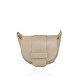 BORSA A TRACOLLA IN PELLE - XE16818 - Colore:Taupe;