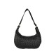 BORSA DONNA A SPALLA IN VERA PELLE VINTAGE - AJ38842 - Colore:Nero;