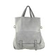 BORSA CONVERTIBILE IN ZAINO VINTAGE - SZ53858 - Colore:Grigio;