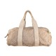 BAULETTO A MANO  IN PELLE VINTAGE INTRECCIATO CON TRACOLLA - BI69876 - Colore:Beige;