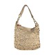 BORSA SHOPPING IN PELLE LASERATA - AF42846 - Colore:Beige;