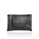 POCHETTE - BORSETTA DONNA IN PELLE - PD10811 - Colore:Nero;