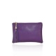 POCHETTE - BORSETTA DONNA IN PELLE - PD10811 - Colore:Viola - Dublin;