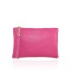 POCHETTE - BORSETTA DONNA IN PELLE - PD10811 - Colore:Fuxia;