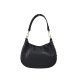 BORSA A SPALLA DONNA IN PELLE CON BORCHIE - AV29832 - Colore:Nero;