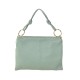 POCHETTE - BUSTA IN PELLE 100% MADE ITALY - DT19821 - Colore:Menta;