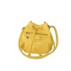 SECCHIELLO DONNA IN PELLE - BS32835 - Colore:Giallo;