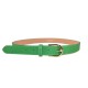CINTURA DONNA IN PELLE MADE ITALY - CD600 - Colore:Verde;