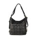 BORSA DONNA A SPALLA IN VERA PELLE VINTAGE - DB44848 - Colore:Nero;