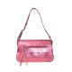 BORSA A SPALLA DONNA IN PELLE CON BORCHIE - FB36839 - Colore:Fuxia;