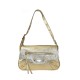 BORSA A SPALLA DONNA IN PELLE CON BORCHIE - FB36839 - Colore:Oro;