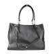 BORSA A SPALLA DONNA IN PELLE - GF43847 - Colore:Nero;