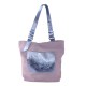 BORSA A SPALLA DONNA IN PELLE - FC36839 - Colore:Blu;