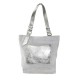 BORSA A SPALLA DONNA IN PELLE - FC36839 - Colore:Grigio;
