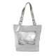 BORSA A SPALLA DONNA IN PELLE - FC36839 - Colore:Grigio;