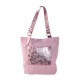 BORSA A SPALLA DONNA IN PELLE - FC36839 - Colore:Rosa;