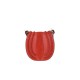 BORSA A TRACOLLA IN PELLE - CE35838 - Colore:Rosso;