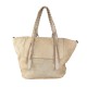 BORSA DONNA A SPALLA IN VERA PELLE VINTAGE - CU59865 - Colore:Beige;