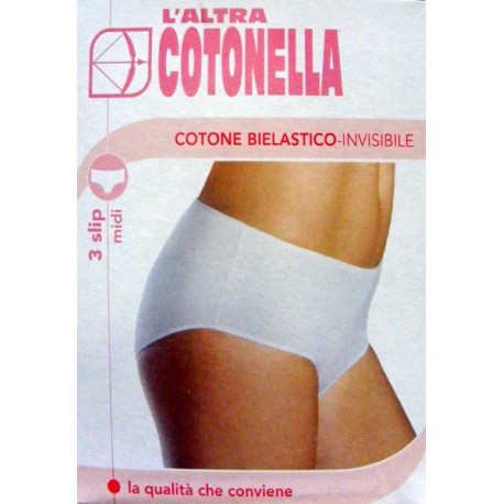 SLIP DONNA COTONELLA MIDI CONFORT - 3488