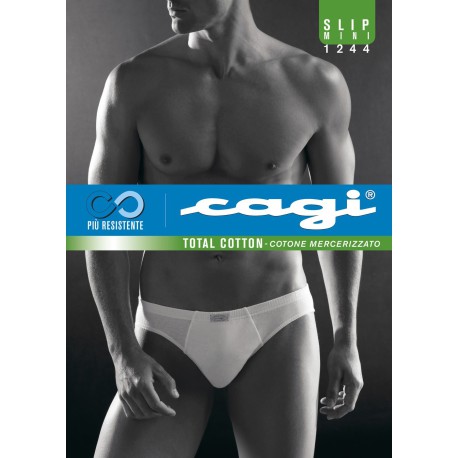 SLIP MINI UOMO COTONE MERCERIZZATO CAGI 1244