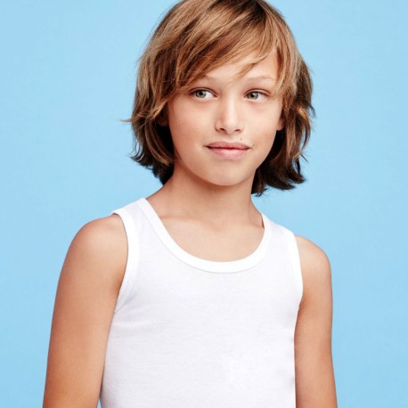 TAGLIE CANOTTA COTONE BAMBINO ELLEPI 384