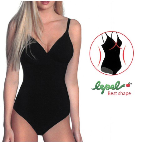 BODY EFFETTO INCROCIO BEST SHAPE 2665-C LEPEL