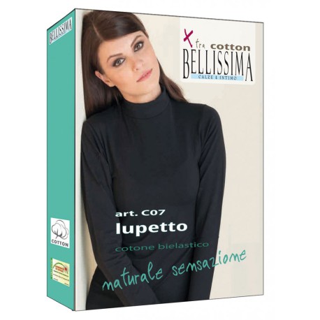 MAGLIA DONNA LUPETTO C07 XTRA COTTON BELLISSIMA