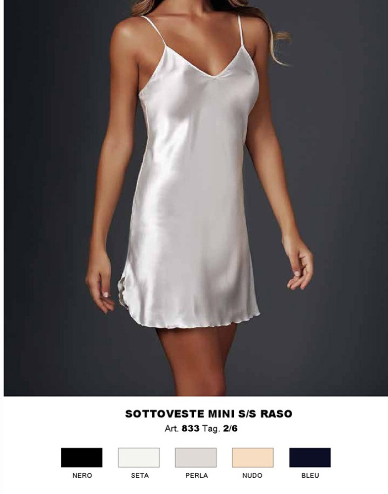 sottoveste in seta