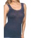 CAMICIOLA DONNA SPALLE STRETTE PLISSE&#039; PIZZO 1491 EGI