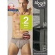 CONFEZIONE 2 PEZZI SLIP UOMO MIDI START SLOGGI