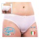 CONFEZIONE 6 PEZZI SLIP SGAMBATO DONNA LAIOLE 222 BIANCO