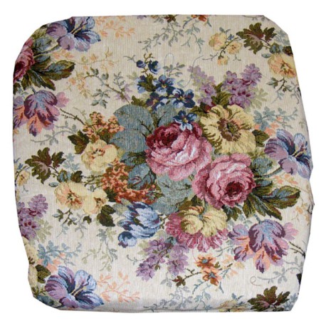 CONFEZIONE 6 PEZZI CUSCINI JACQUARD PER SEDIE ALETTE FIORI ...